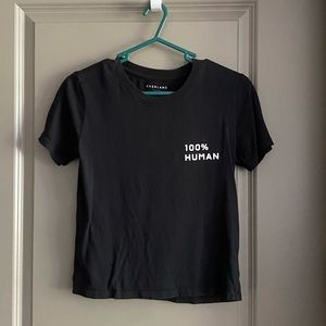 Everlane 100% Human Box Cut Tee